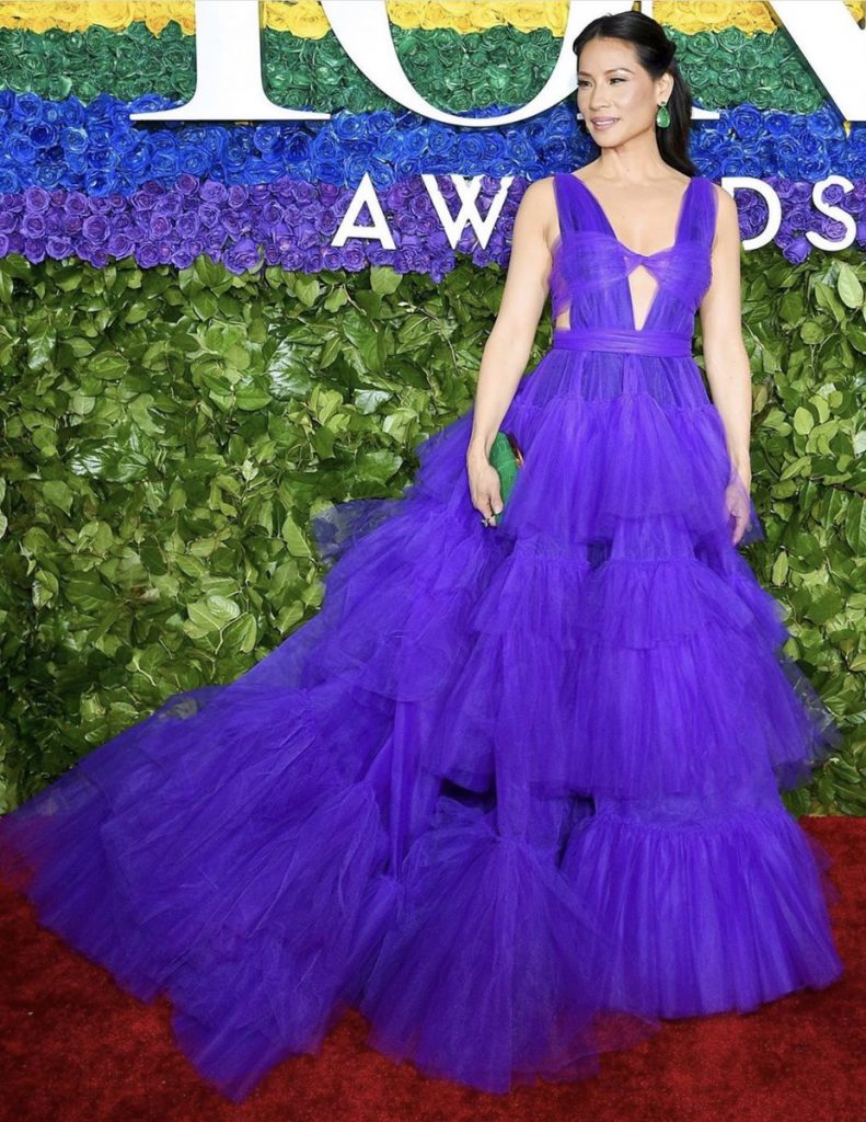 Lucy Liu at the Tony Awards 2019