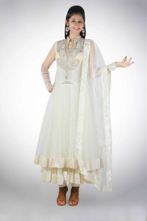 white-anarkali-with-semi-collar