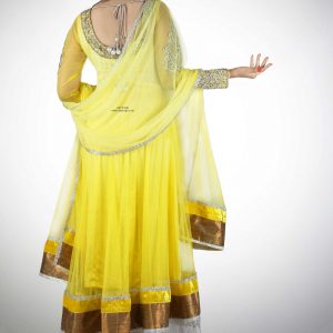 yellow-anarkali-deep-back-silver-embroidery