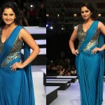 Sania-Mirza-Blue-gown-saree