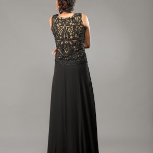 black_nude_designer_gown_back