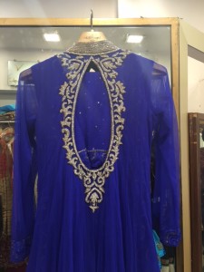 Royal Blue Anarkali