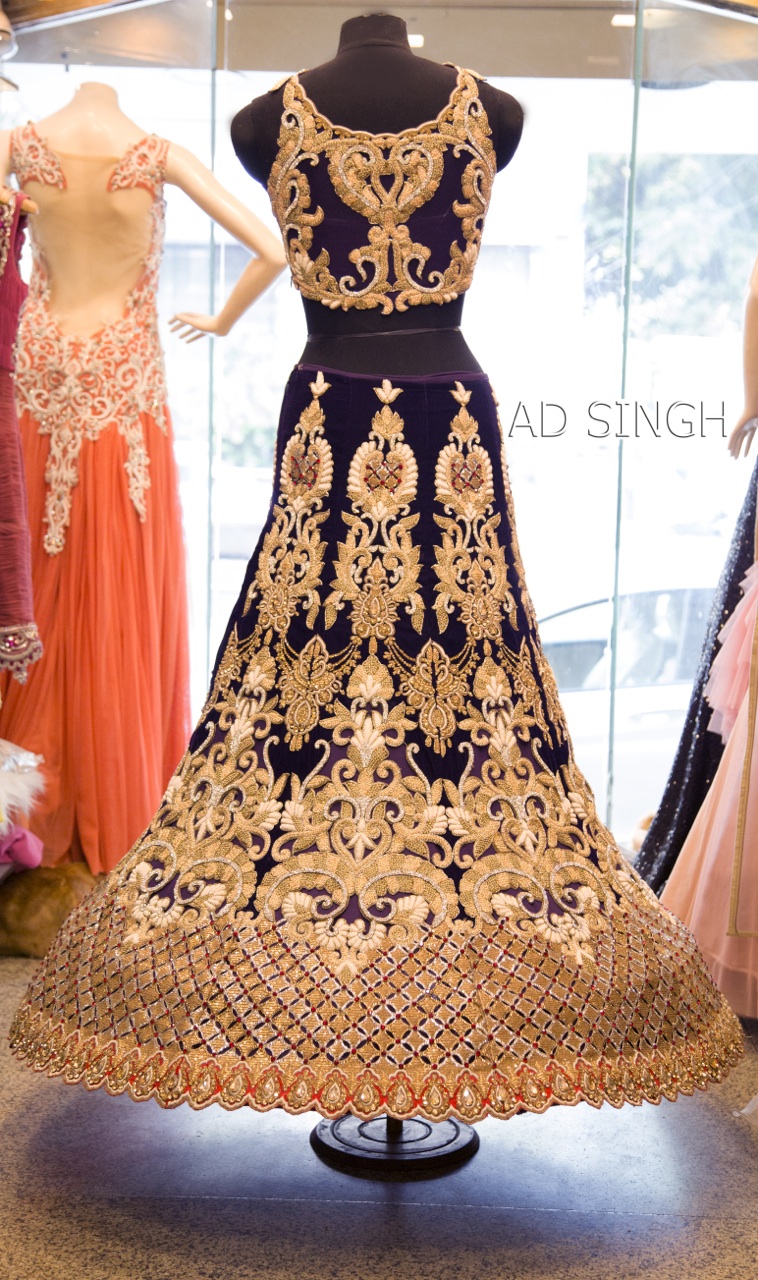 Bridal Lehenga with Crinoline