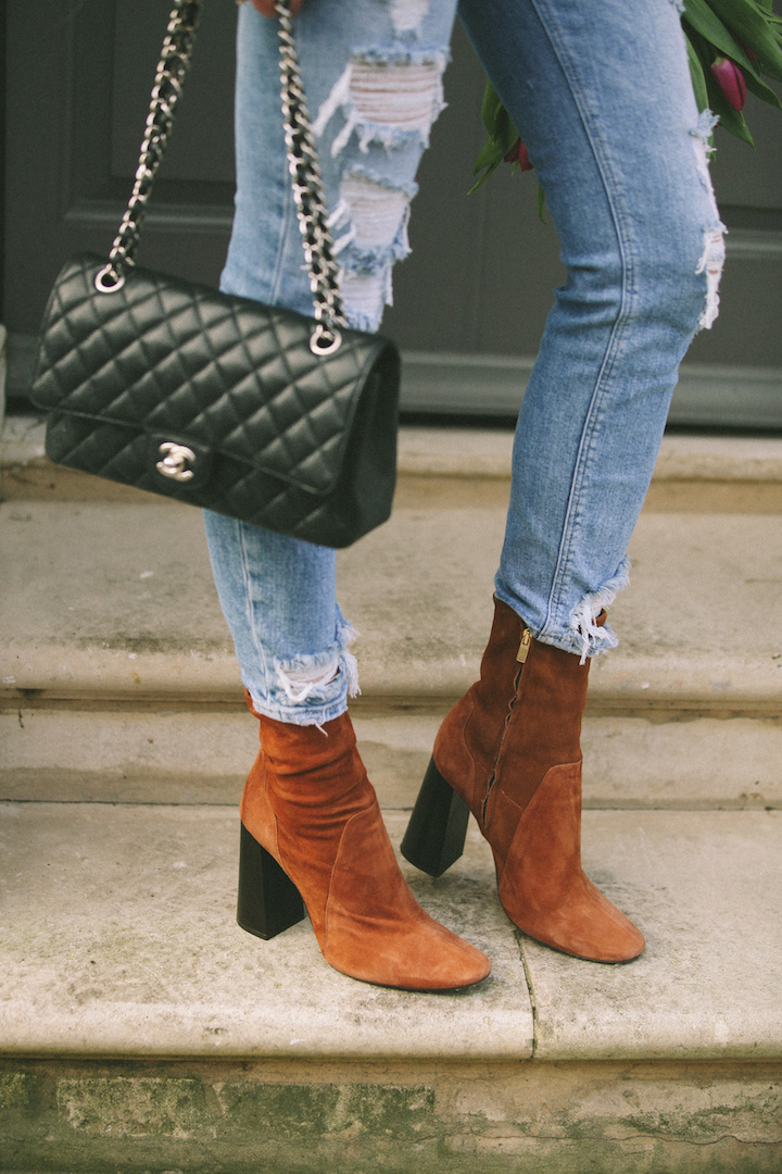 Brown Boots and Jeans