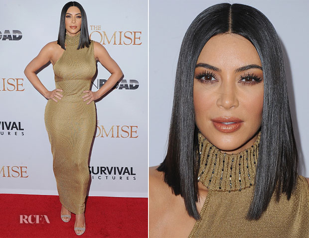 Kim Kardashian in Versace