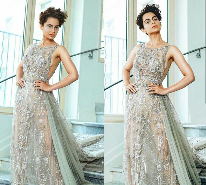 Kangana In Zuhair Murad