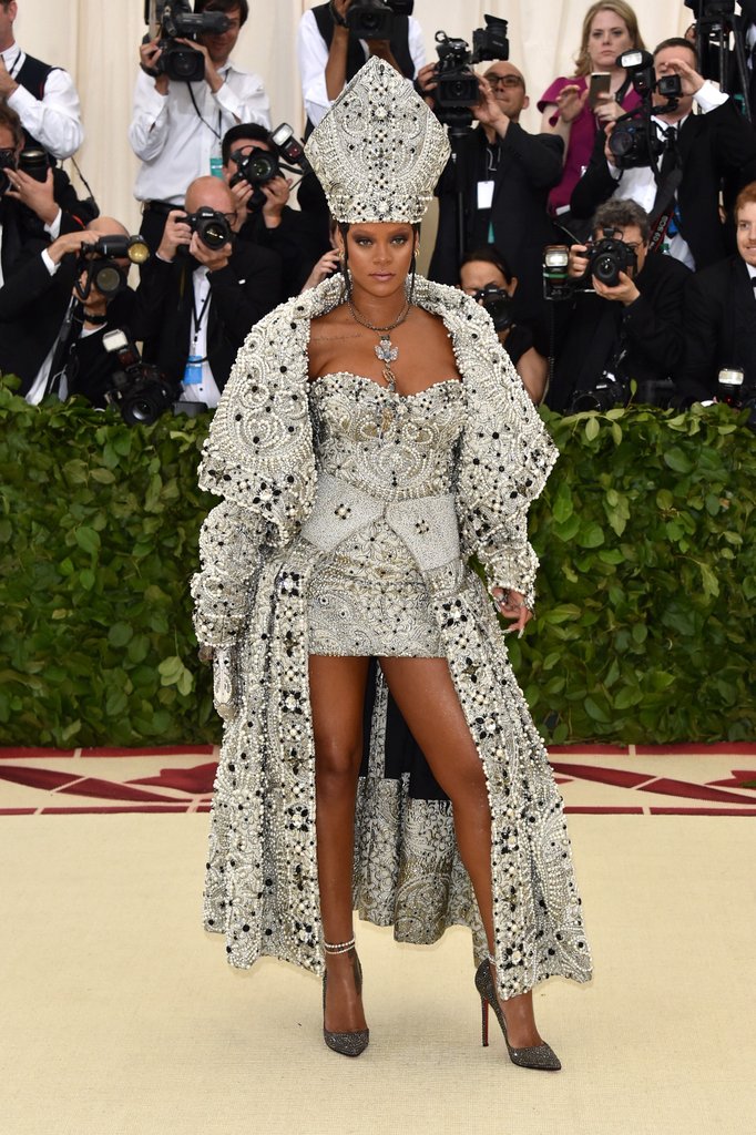 Rihanna in John Galliano