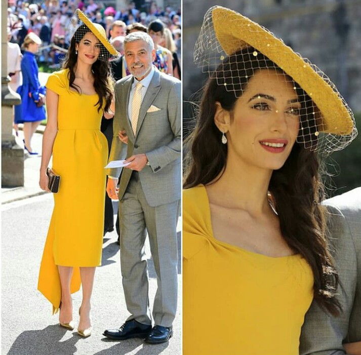 Amal Clooney at the Royal wedding