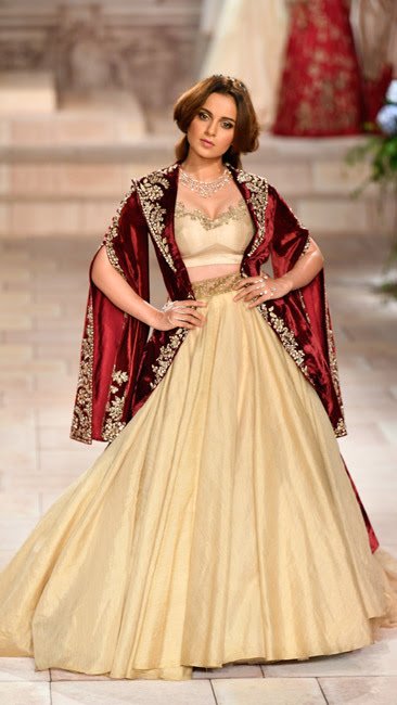 Kangana Ranaut at the India Couture Week