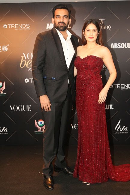 Zaheer Khan and Sagarika Ghatge