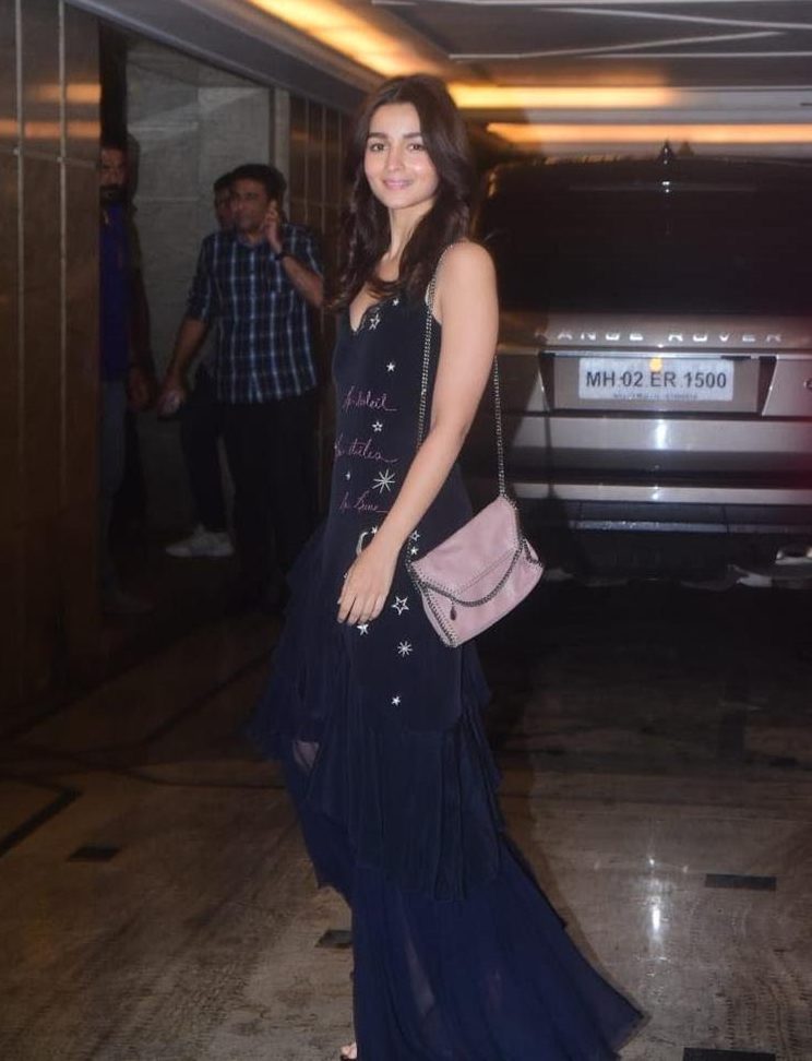 Alia Bhatt at Priyanka engagement