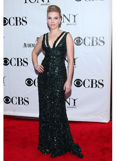 At the tony awards in Elie Saab