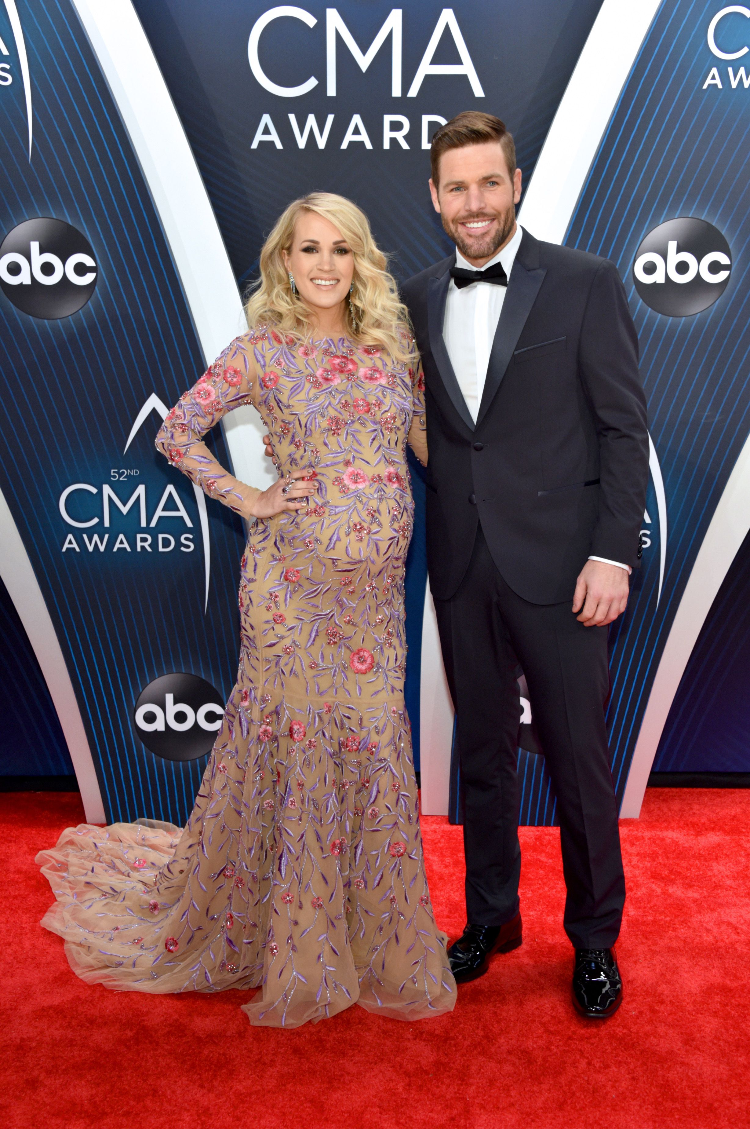 Carrie Underwood & Mike Fisher at the CMA Awards 2018