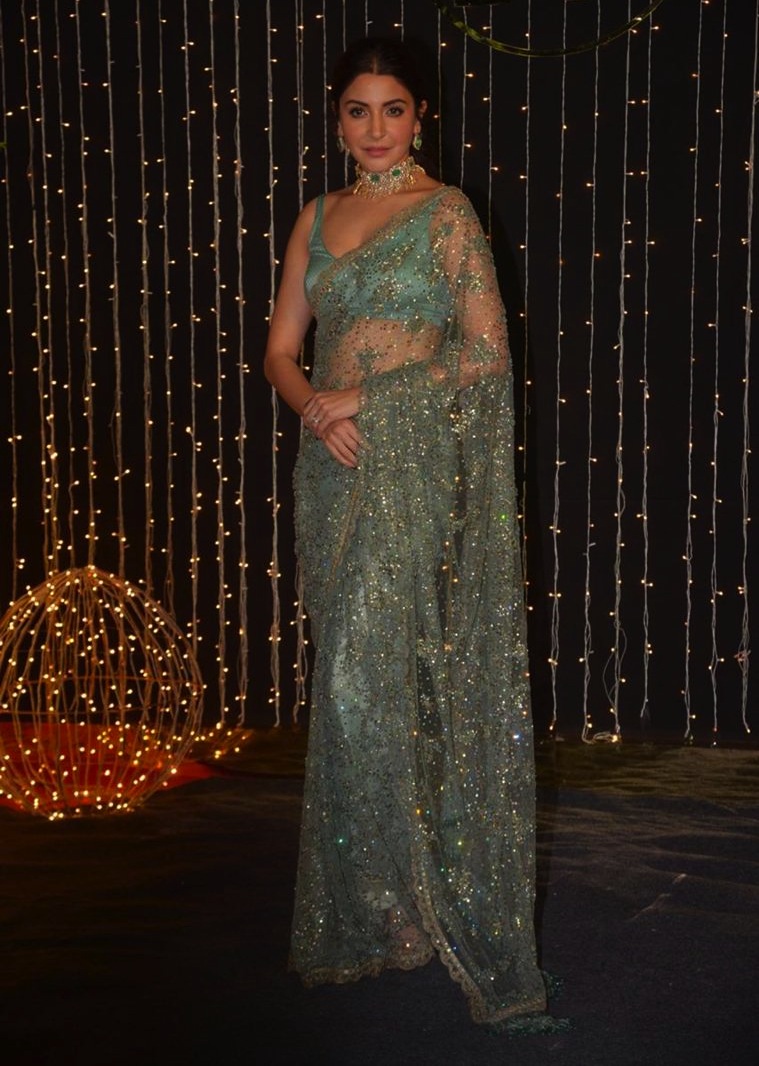 Anushka Sharma at Priyanka Nick Reception