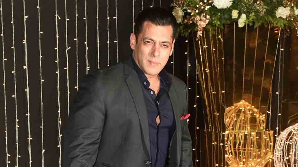 Salman Khan at the Reception
