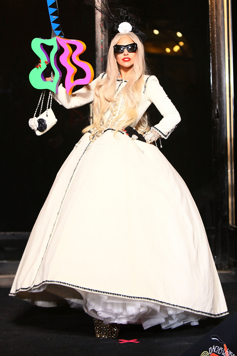 Lady Gaga in Karl Lagerfeld
