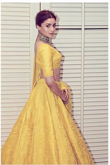 Alia Bhatt at the wedding