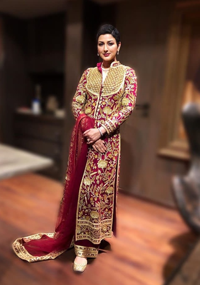 Sonali Bendre strikes a pose