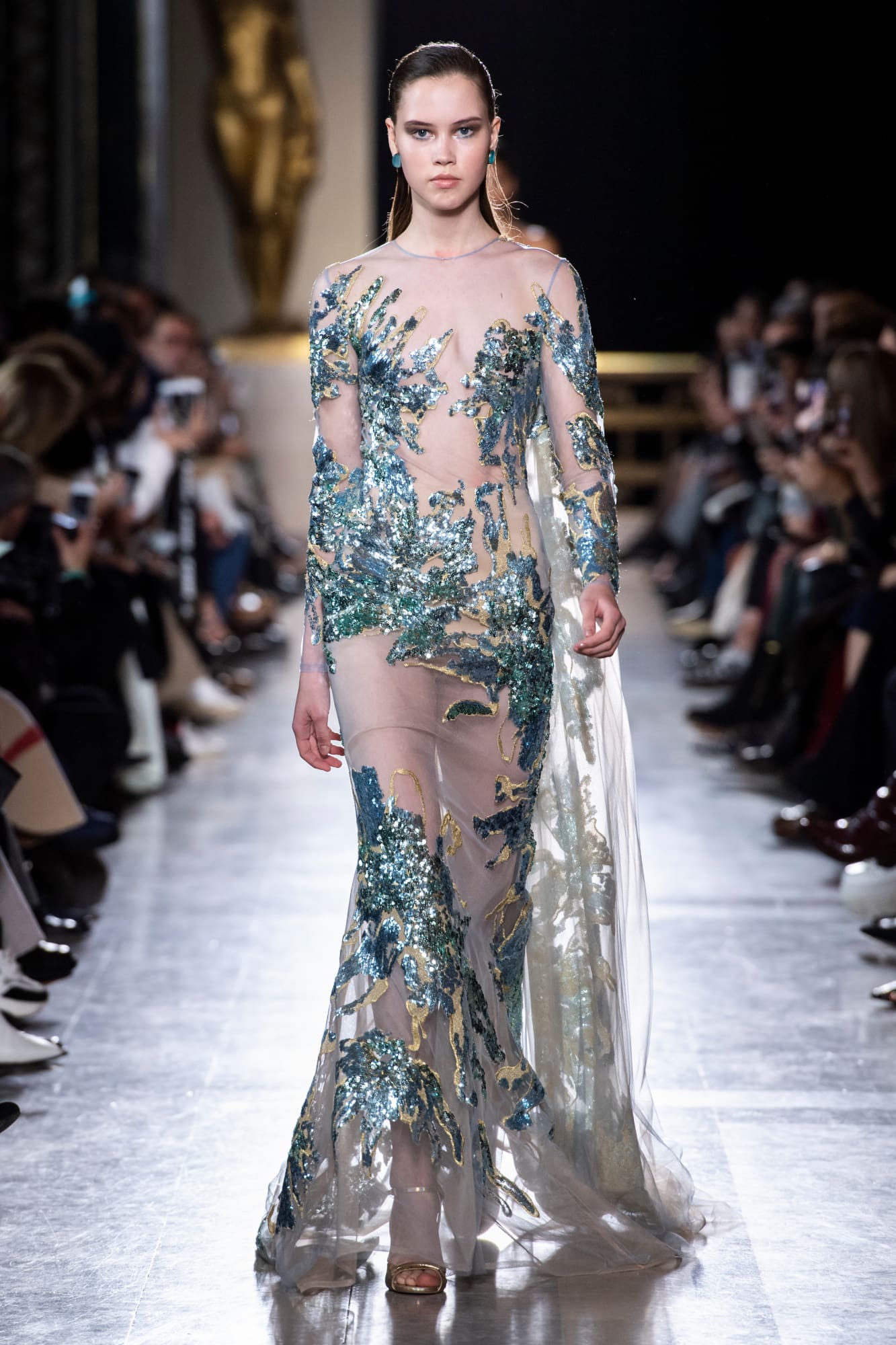 Elie Saab at Paris Runway 2019