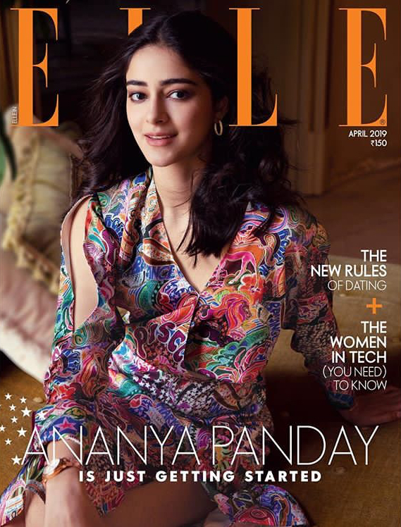 Ananya Panday Elle April 2019