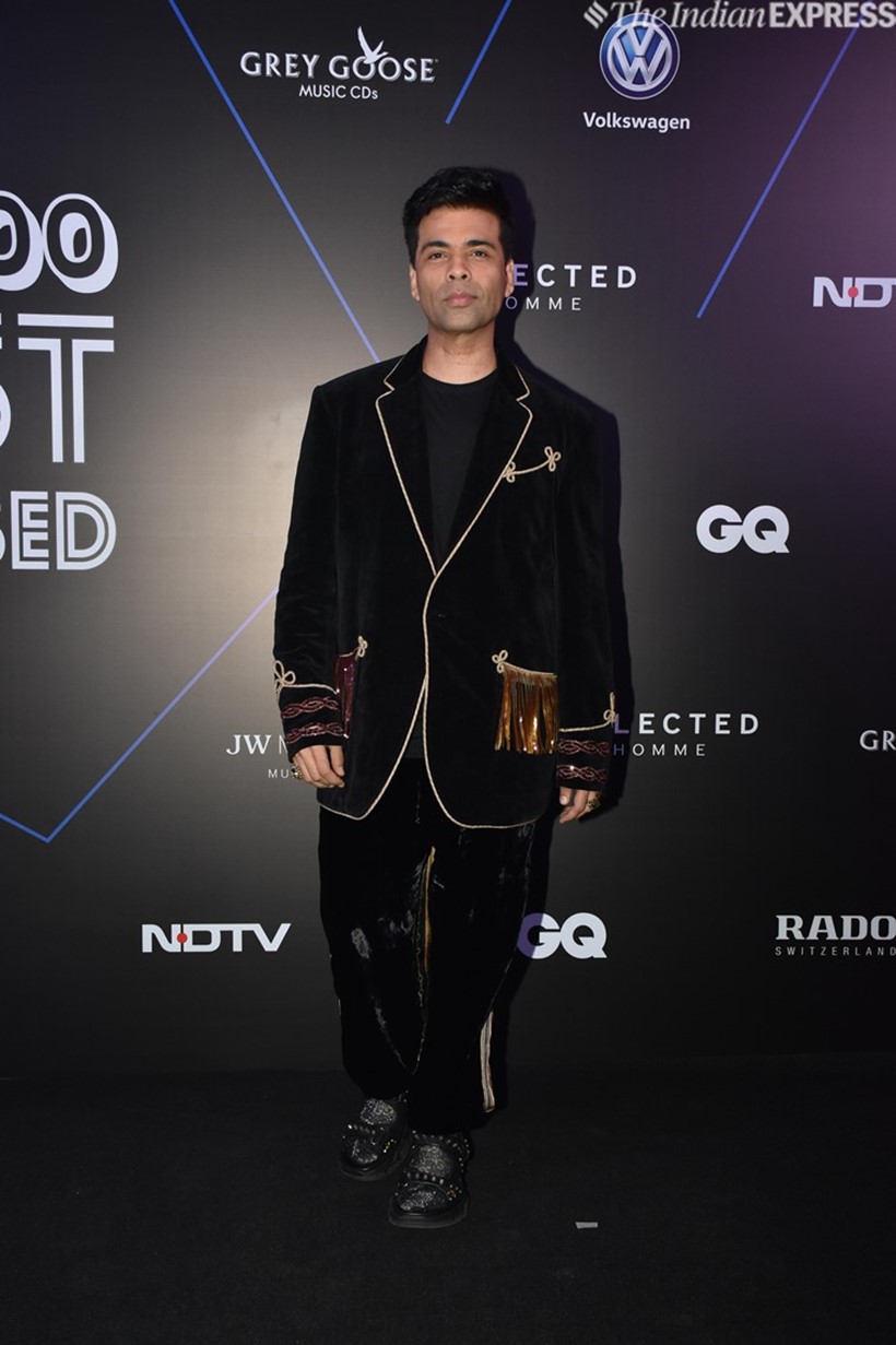 Karan Johar GQ best dressed awards