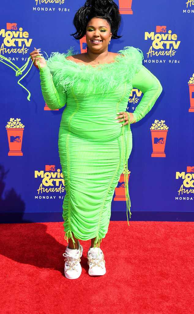 Lizzo at the MTV Awards 2019