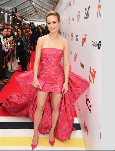 Brie Larson at the Toronto Film Festival