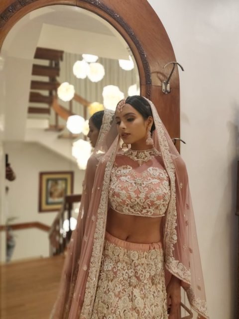 Supriya Aiman in AD Singh couture