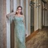 Cascades of Winter icicles gown