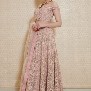 Powder Pink Bridal Lehenga