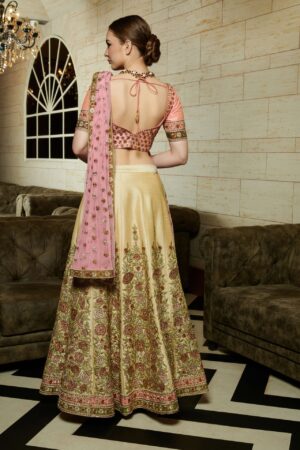 Vintage Gold Bridal Lehenga